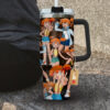 Pokemon Misty Kasumi 40oz Anime Tumbler Cup With Handle Custom Anime Cup