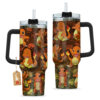 Pokemon Charmander 40oz Anime Tumbler Cup With Handle Custom Anime Cup