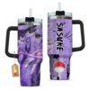 Sasuke Susanoo 40oz Anime Tumbler Cup Handle Anime Personalized