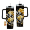 Dragon Ball Goku Super Saiyan 3 40oz Anime Tumbler Cup Handle Anime Personalized