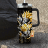 Dragon Ball Goku Super Saiyan 3 40oz Anime Tumbler Cup Handle Anime Personalized