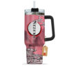 Nezuko Kamado 40oz Anime Tumbler Cup With Handle Personalized Anime Cup