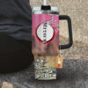 Mitsuri Kanroji 40oz Anime Tumbler Cup With Handle Personalized Anime Cup