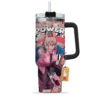 Power 40oz Anime Tumbler Cup With Handle Custom Anime Cup