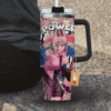 Power 40oz Anime Tumbler Cup With Handle Custom Anime Cup