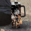 Goku 40oz Anime Tumbler Cup With Handle Dragon Ball Anime