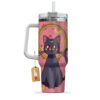 Luna 40oz Anime Tumbler Cup With Handle Anime Personalized