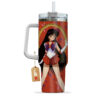 Sailor Mars 40oz Anime Tumbler Cup With Handle Anime Personalized