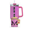 Majin Buu Demon Mark 40oz Anime Tumbler Cup With Handle Custom Name Anime Accessories