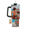 Portgas D. Ace 40oz Anime Tumbler Cup With Handle Custom Anime Cup