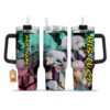 His Lucy 40oz Anime Tumbler Cup With Handle Personalized Anime Valentines Cup