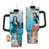 Nico Robin 40oz Anime Tumbler Cup With Handle Custom Anime Cup