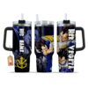 Dragon Ball Her Vegeta 40oz Anime Tumbler Cup With Handle Personalized Anime Valentine Cup