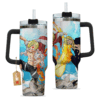 Sanji 40oz Anime Tumbler Cup With Handle Custom Anime Cup