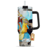 Sanji 40oz Anime Tumbler Cup With Handle Custom Anime Cup