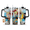 Sanji 40oz Anime Tumbler Cup With Handle Custom Anime Cup