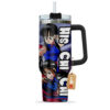 Dragon Ball His Chi Chi 40oz Anime Tumbler Cup With Handle Custom Name Anime Valentine Cup