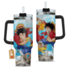 Monkey D. Luffy 40oz Anime Tumbler Cup With Handle One Piece Cups