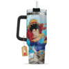 Monkey D. Luffy 40oz Anime Tumbler Cup With Handle One Piece Cups