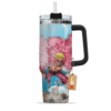 Donquixote Doflamingo 40oz Anime Tumbler Cup With Handle Custom Anime Cup