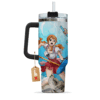 Nami 40oz Anime Tumbler Cup With Handle Custom Anime Cup