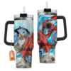 Jinbe 40oz Anime Tumbler Cup With Handle Custom Anime Cup