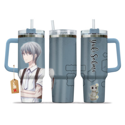 Yuki Sohma 40oz Anime Tumbler Cup With Handle Personalized Anime Accessories