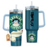 Pokemon Snorlax Coffee 40oz Anime Tumbler Cup With Handle Personalized Anime Accessories