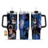 Hiei 40oz Anime Tumbler Cup With Handle Custom Anime Cup