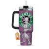 Pokemon Mewtwo Coffee 40oz Anime Tumbler Cup With Handle Personalized Anime Accessories