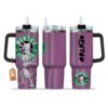 Pokemon Mewtwo Coffee 40oz Anime Tumbler Cup With Handle Personalized Anime Accessories