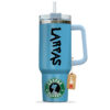 Pokemon Lapras Coffee 40oz Anime Tumbler Cup With Handle Personalized Anime Accessories