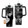 Shinigami 40oz Anime Tumbler Cup With Handle Custom Anime Cup