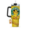 Pikachu Coffee 40oz Anime Tumbler Cup With Handle Anime Accessories