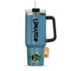 Pokemon Lucario Coffee 40oz Anime Tumbler Cup With Handle Personalized Anime Accessories