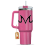 Dragon Ball Majin Buu Demon Mark 40oz Pink Anime Tumbler Cup Personalized Name