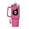 Brook 40oz Pink Anime Tumbler Cup Handle Printed and Engraved