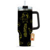 Pikachu 40oz Anime Tumbler Cup With Handle Custom Personalized Name