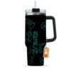 Snorlax 40oz Anime Tumbler Cup With Handle Custom Personalized Name