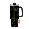 Umbreon 40oz Anime Tumbler Cup With Handle Custom Personalized Name