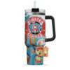 Tony Tony Chopper Personalized Name Coffee 40oz Anime Tumbler Cup With Handle Custom Anime