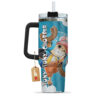 Tony Tony Chopper Personalized Name Coffee 40oz Anime Tumbler Cup With Handle Custom Anime