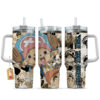 Tony Tony Chopper Anime 40oz Anime Tumbler Cup With Handle Custom Manga Art Personalized Name