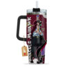 Dracule Mihawk Personalized Name Coffee 40oz Anime Tumbler Cup With Handle Custom Anime