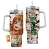 Nami Anime 40oz Anime Tumbler Cup With Handle Custom Manga Art Personalized Name