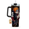 Pain Personalized Name Coffee 40oz Anime Tumbler Cup With Handle Custom Anime