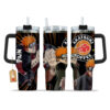 Pain Personalized Name Coffee 40oz Anime Tumbler Cup With Handle Custom Anime