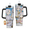 Frieren Anime 40oz Anime Tumbler Cup With Handle Personalized Name