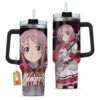 Rika Shinozaki (Lisbeth) Personalized Name Coffee 40oz Anime Tumbler Cup With Handle Custom Anime