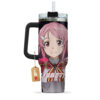 Rika Shinozaki (Lisbeth) Personalized Name Coffee 40oz Anime Tumbler Cup With Handle Custom Anime